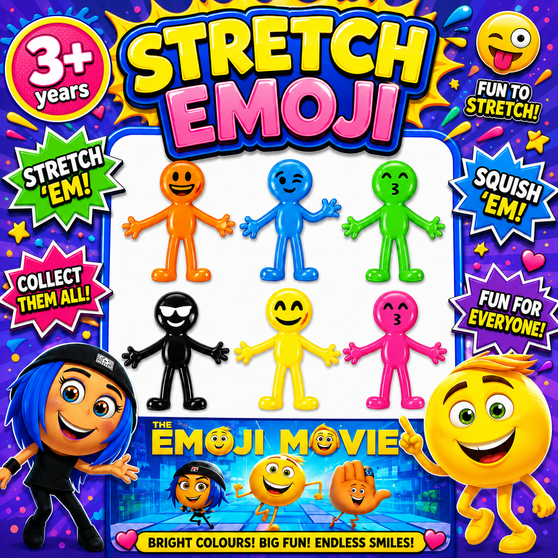 Stretch Emoji - 250/bag