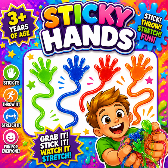 Sticky Hands - 250/Pkg