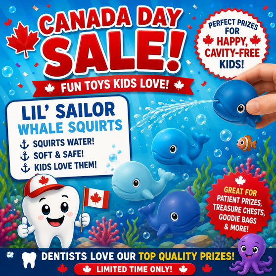 Squirts - Lil Sailor Whale - 12/Pkg - 2 1/4". This Tub Toy is for 3+ years.