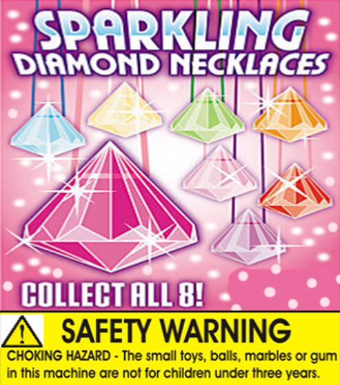 Adorable Sparkling Diamond Necklace  - Header Card Only