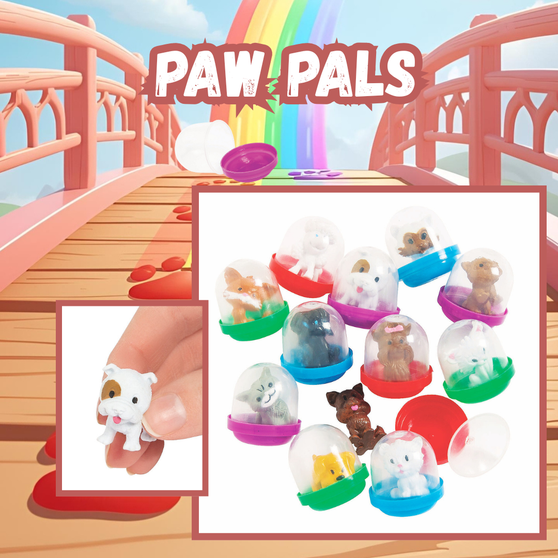 Paw Pals - It's Raining Kittens and Puppies! - 250/Pkg.