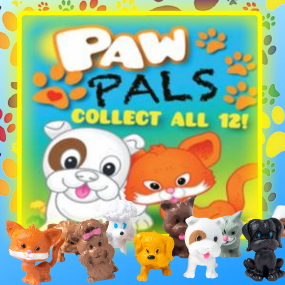 Paw Pals - It's Raining Kittens and Puppies! - 250/Pkg.