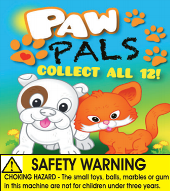 Paw Pals - It's Raining Kittens and Puppies! - Header Card Only