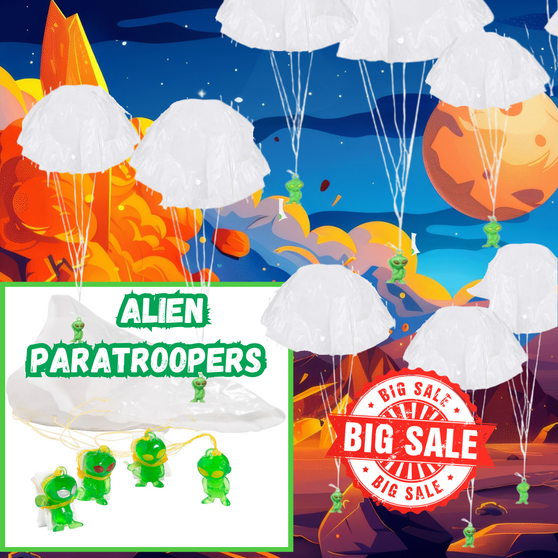 Alien Paratroopers - 250/Pkg