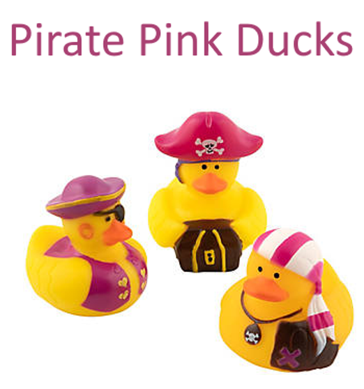 Ducks - Pirate Pink - 12/Pkg - 2 inch