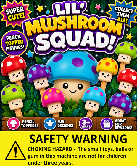 Lil Mushroom Squad - Header Card Only