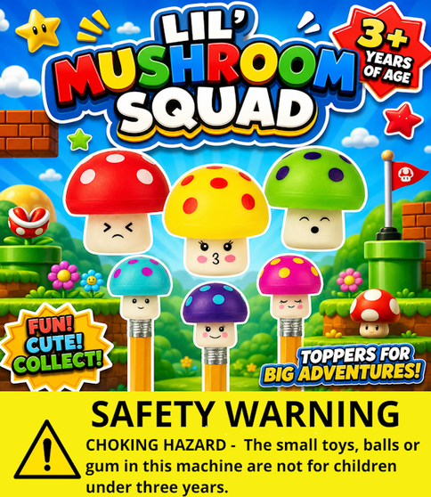 Lil Mushroom Squad - Header Card Only