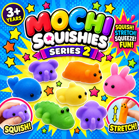 Mochi Squishies Series 2 - 250/bag