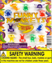 Funny Monkeys - Bright Colours - Header Card Only