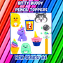 Bitty Buddy Pencil Toppers - 250/Pkg Series 4 NEW SERIES