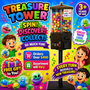 *4-Select Charcoal Treasure Tower - Includes 250 FREE tokens and FREE shipping OUT OF STOCK AT SUPPLIER UNTIL AUG 1