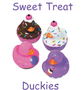 Ducks - Sweet Treats - 12/Pkg - 2 inch