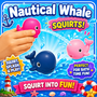 Squirts - Lil Nautical Whale - 12/Pkg - 2 1/4 inch. This Tub Toy is for 3+ years.
