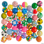 Balls - Mixed Bouncy 31 mm - IN BAGS OF 250/Pkg