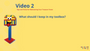 Video 2 -  What Should I Keep In My Toolbox? NOTE: Video Plays in "Product Description". In Quick View click on "View Details" to watch.