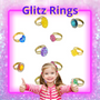 Glitz Rings - 250/Pkg