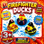 Ducks - Firefighter Ducks - 12/Pkg - 2 inch. This Tub Toy is for 3+ years.