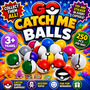 Go Catch Me Capsules with Character & Small Sticker Inside - 250/BAG