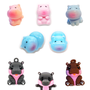 Happy Hippos-Squishy - 250/Pkg