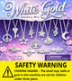 White Gold Jewelry Mix - Header Card Only