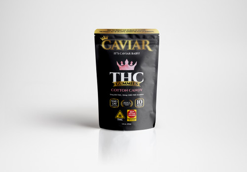 Caviar 5mg D9 Edibles Cotton Candy 10pk Caviar 5mg D9 Edibles Cotton Candy 10pk