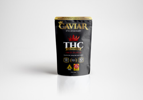 Caviar 5mg D9 Edibles Fruit Punch 10pk Caviar 5mg D9 Edibles Fruit Punch 10pk