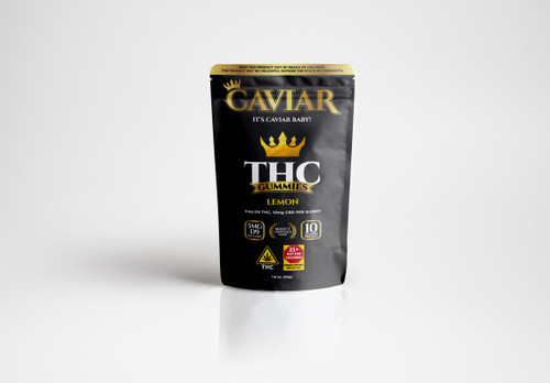 Caviar 5mg D9 Edibles Lemon 10pk Caviar 5mg D9 Edibles Lemon 10pk