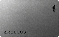 An image of a silver Arculus card