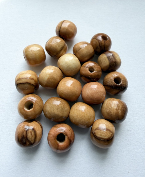 No. 3052 Olivewood Beads, 60 beads per package
