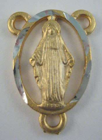 No. 5817P Gold Pewter Two Tone Center size: 1"