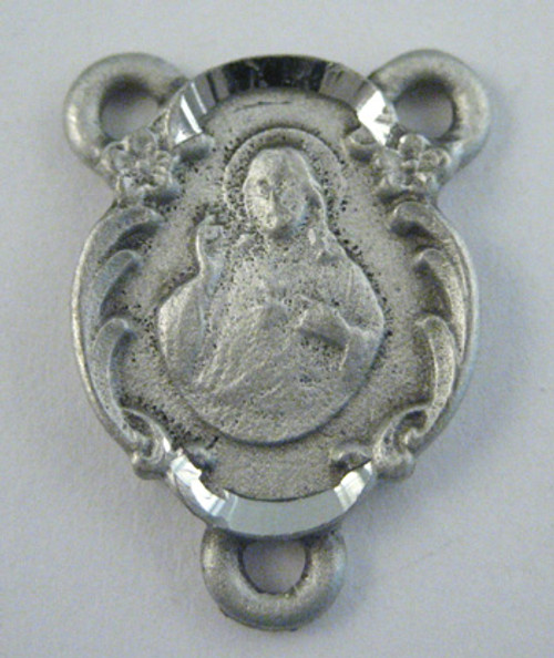 806P Pewter Scapular Center 5/8"