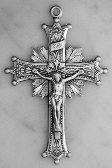 No. 7749 Sterling Silver Crucifix Size: 2 1/4"