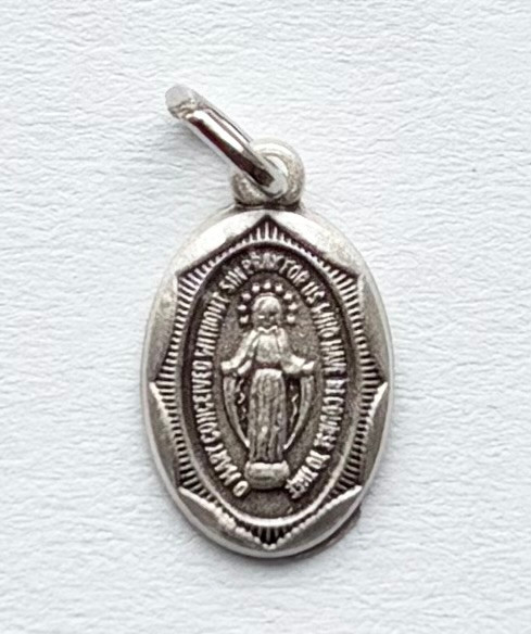 No. 52 Sterling Bracelet Medal 9/16"