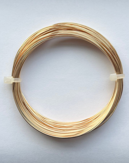 No. BWG06G    German Beading Wire Gold, 22 guage