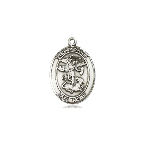 Sterling St. Michael Medal
