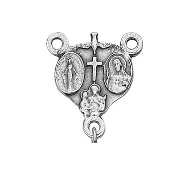 No. 823P 4 Way Pewter Center 3/4"