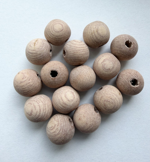 3056 8mm Corkwood Wood Beads - 60 Beads