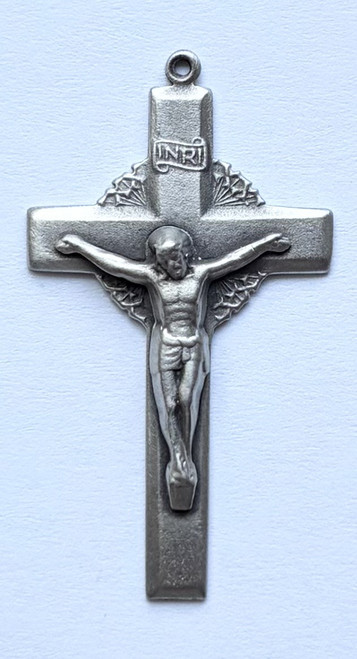 No. 7735P Crucifix - Pewter - 1 3/4"