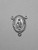 No. 808 Sterling Silver Miraculous Center 1/2"