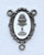 No. 8965P  Chalice Pewter Rosary Center