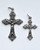 No. 713BM Base Metal Crucifix - Two Sizes.