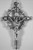 No. 7732BM Base Metal Crucifix with thorns & nails - 2 3/8"