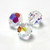 3103 8mm Czech MC AB Beads, Crystal, 60 beads