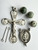 K594 Sterling Silver Angels Rosary Kit with 8mm gemstone jade zing ziang beads.