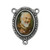 No. 817P-1  Pewter Padre Pio Center , size 1"