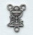 No. 9040BM Silver Chalice Rosary Center - Base Metal Size: 3/4".
