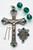 No. K1407S Irish Rosary Kit - Silver Pewter with 164 Beads