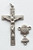 S476 Crucifix & Center Set - Sterling Silver Crucifix 708, Center 865.