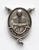 No. 9043 Pope Leo XIV Rosary Center - Sterling Silver - Size: 7/8"