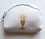 No. RC001 White Neoprene First Communion Rosary Case